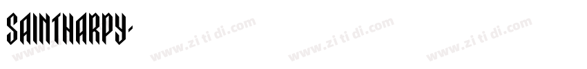 Saintharpy字体转换