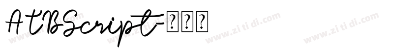 ATBScript字体转换