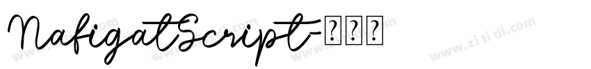NafigatScript字体转换