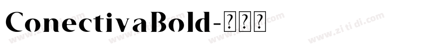 ConectivaBold字体转换