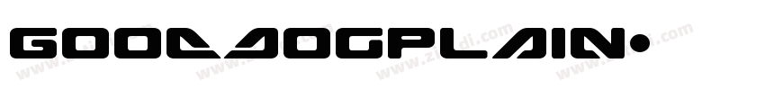GoodDogPlain字体转换