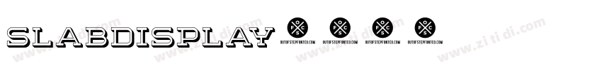 SlabDisplay字体转换