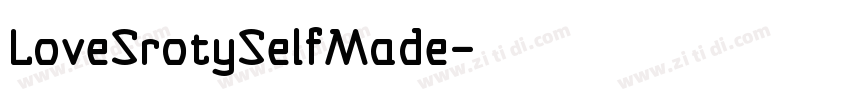 LoveSrotySelfMade字体转换