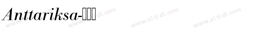 Anttariksa字体转换
