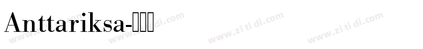 Anttariksa字体转换