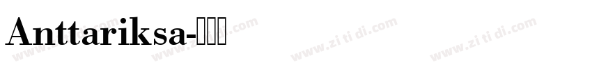 Anttariksa字体转换