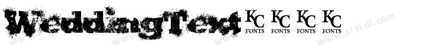 WeddingText字体转换