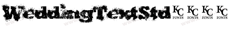 WeddingTextStd字体转换