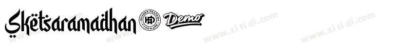Sketsaramadhan字体转换
