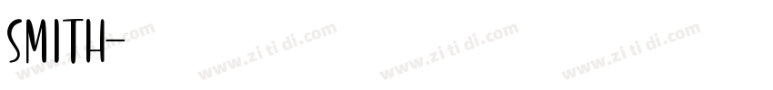 smith字体转换