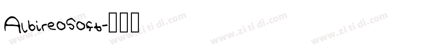AlbireoSoft字体转换