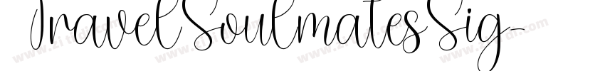 TravelSoulmatesSig字体转换