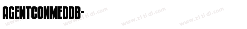 AgentConMedDB字体转换
