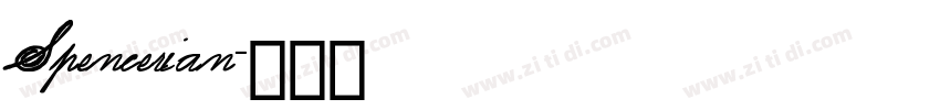 Spencerian字体转换