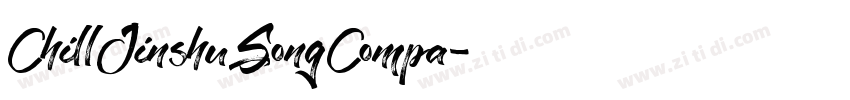 ChillJinshuSongCompa字体转换