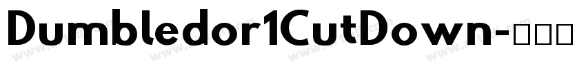 Dumbledor1CutDown字体转换