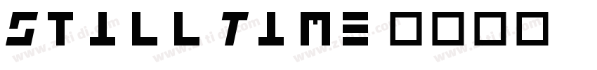 StillTime字体转换
