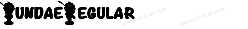 SundaeRegular字体转换