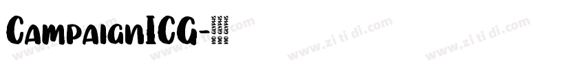 CampaignICG字体转换