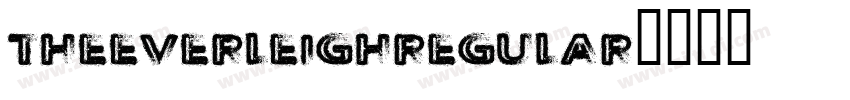 TheEverleighRegular字体转换
