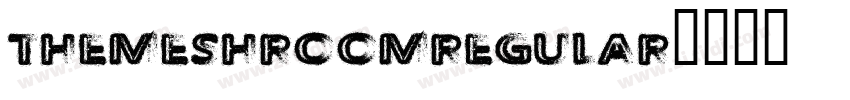TheMeshroomRegular字体转换