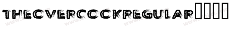 TheOvercookRegular字体转换