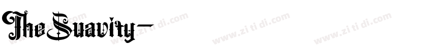 TheSuavity字体转换