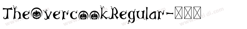 TheOvercookRegular字体转换