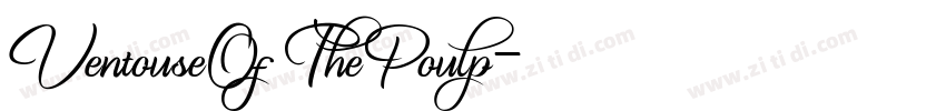 VentouseOfThePoulp字体转换