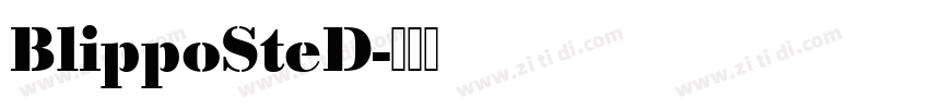 BlippoSteD字体转换