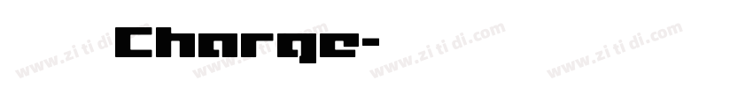 充电字体Charge字体转换