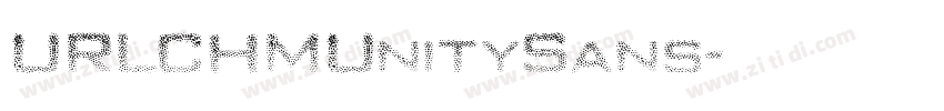 URLCHMUnitySans字体转换