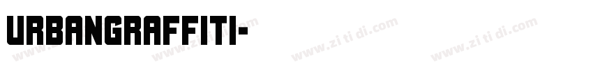 UrbanGraffiti字体转换
