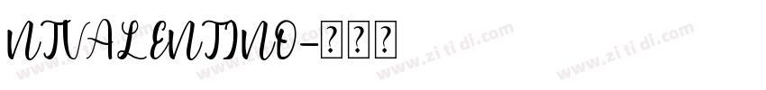 NTVALENTINO字体转换