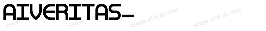 AIVeritas字体转换