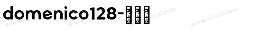 domenico128字体转换