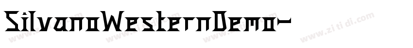 SilvanoWesternDemo字体转换