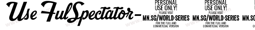 UseFulSpectator字体转换