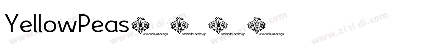 YellowPeas字体转换