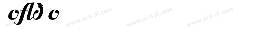 Bolero字体转换