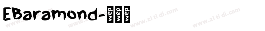 EBaramond字体转换