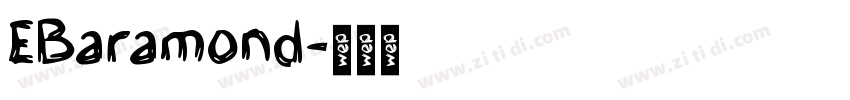 EBaramond字体转换