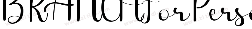BRANCHForPersonalUse字体转换