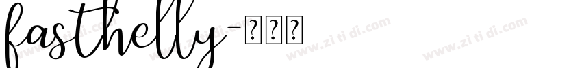 fasthelly字体转换