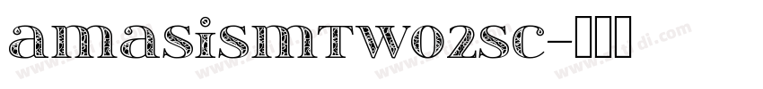 AmasisMTW02SC字体转换