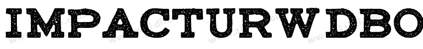 ImpactURWDBol字体转换