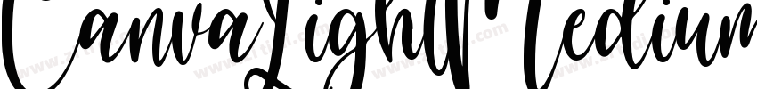 CanvaLightMediumSong字体转换