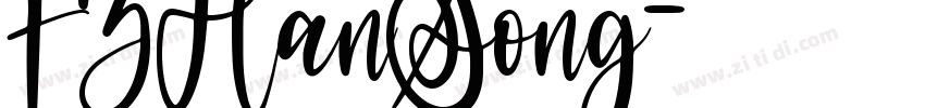 FZHanSong字体转换