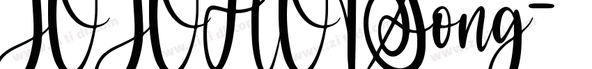JOJOHOTSong字体转换