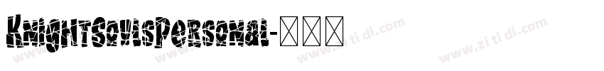 KnightSoulsPersonal字体转换